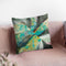 In The Valley Abstract Ii Throw Pillow By Danhui