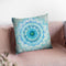 Coastal Mandala Throw Pillow By Danhui