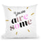 You Are Awesome Throw Pillow By Dom Vari
