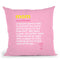 Mothers Day Throw Pillow By Dom Vari