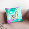 Llama Square You Llamazing Throw Pillow By Dom Vari