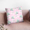 Unicorn Moon Pattern Pink Throw Pillow By Dom Vari