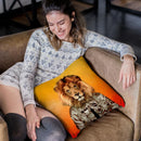 Go Flight Throw Pillow By Duro Print