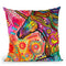Rainbow Unicorn Throw Pillow By Dean Russo