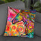 Rainbow Unicorn Throw Pillow By Dean Russo