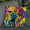 Hey Bulldog Throw Pillow By Dean Russo