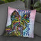 Yorkie Luv Throw Pillow By Dean Russo