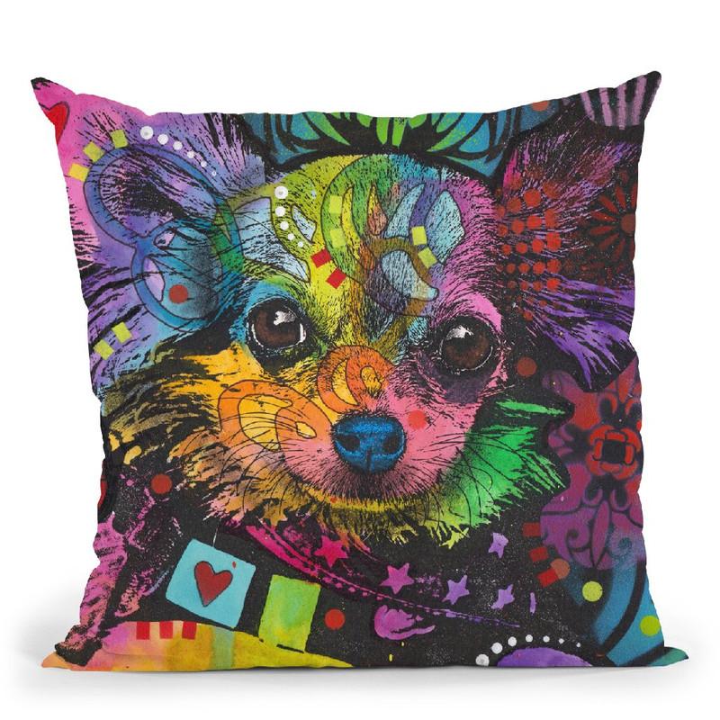 Chi Chi Throw Pillow By Dean Russo