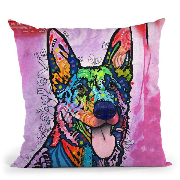 Shepherd Love Throw Pillow By Dean Russo