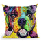 Baby Bulldog Throw Pillow By Dean Russo