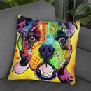 Baby Bulldog Throw Pillow By Dean Russo