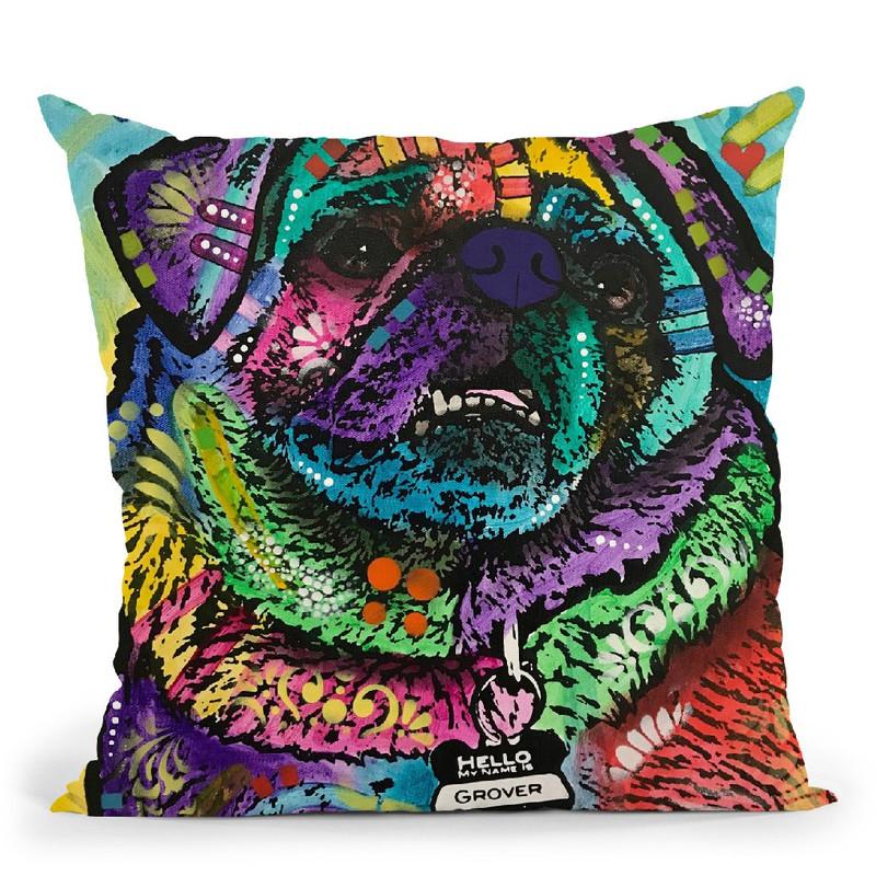 Gus Throw Pillow By Dean Russo