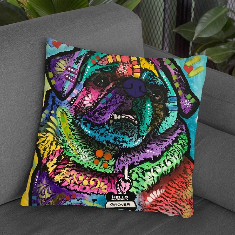 Gus Throw Pillow By Dean Russo