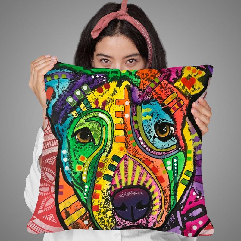 Eyes Are The Window To The Soul Throw Pillow By Dean Russo