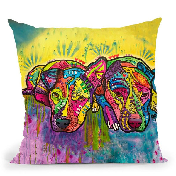 Dofka And Stella Throw Pillow By Dean Russo