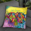 Dofka And Stella Throw Pillow By Dean Russo