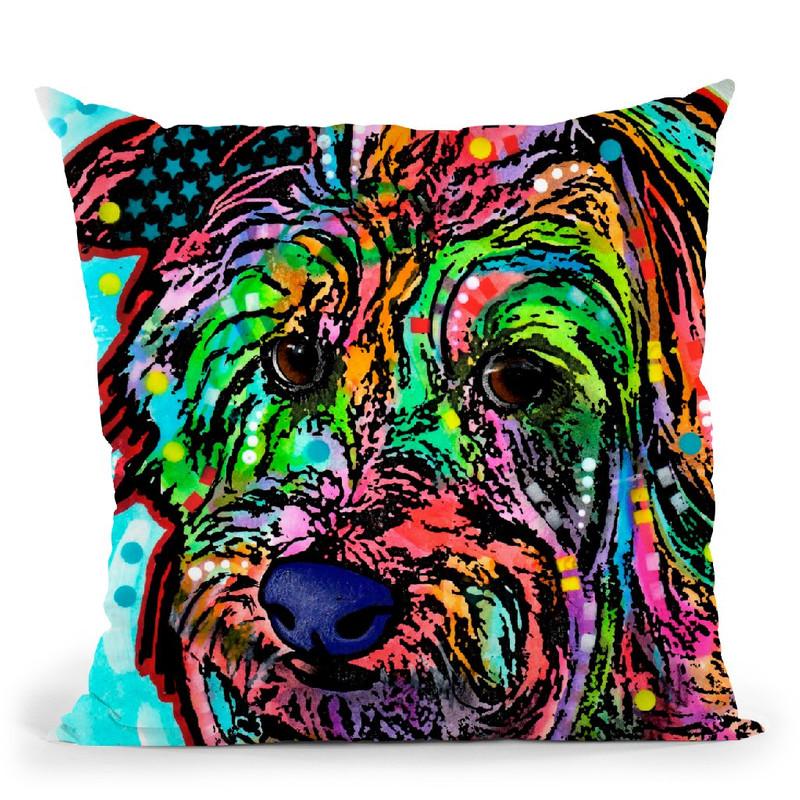 Amelia Throw Pillow By Dean Russo