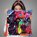 Aussie Tile-123009 Throw Pillow By Dean Russo