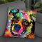 Boxer Cubism 2 Throw Pillow By Dean Russo