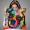 Boxer Cubism 2 Throw Pillow By Dean Russo