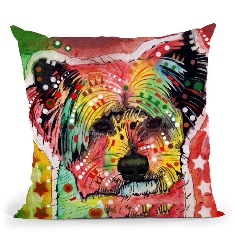 Earthy York Throw Pillow By Dean Russo