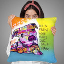Firu 2 Throw Pillow By Dean Russo