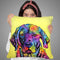 Fixate Labrador Throw Pillow By Dean Russo