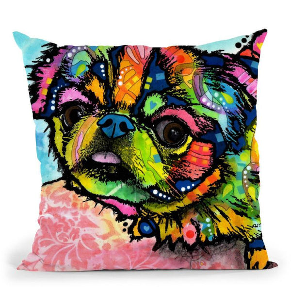 Missey Throw Pillow By Dean Russo
