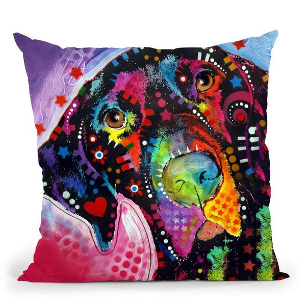 Pointer Throw Pillow By Dean Russo