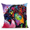 Pointer Throw Pillow By Dean Russo
