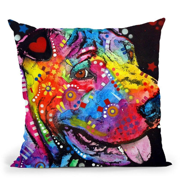 Shar Pei Throw Pillow By Dean Russo