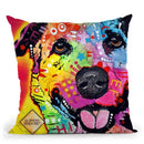 Sheprador Throw Pillow By Dean Russo