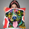 Smiling Pit Bull Zoey Throw Pillow By Dean Russo