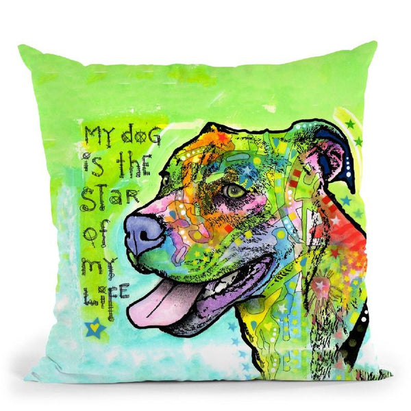 The Star Of My Life Throw Pillow By Dean Russo