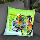 The Star Of My Life Throw Pillow By Dean Russo