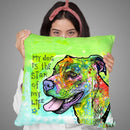 The Star Of My Life Throw Pillow By Dean Russo