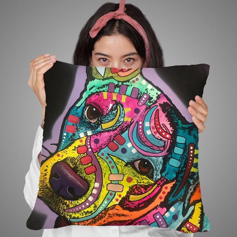 Duck Throw Pillow By Dean Russo