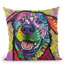 Dan Throw Pillow By Dean Russo