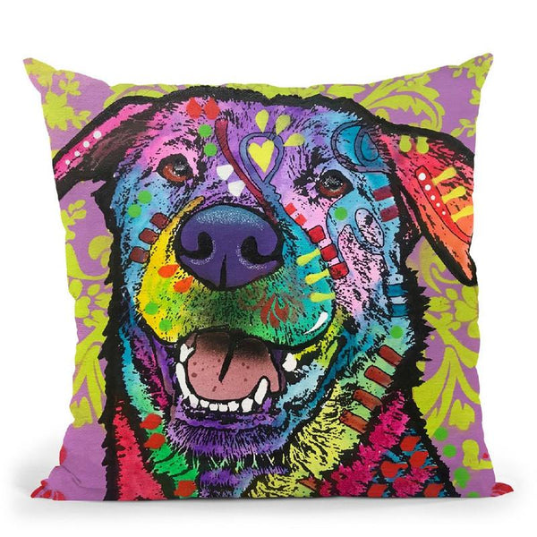 Dan Throw Pillow By Dean Russo