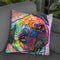 Pug Love Throw Pillow By Dean Russo