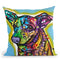 Squat Throw Pillow By Dean Russo