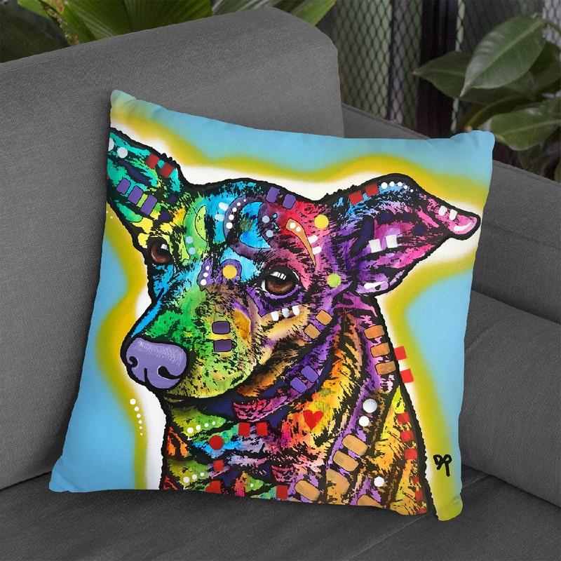 Squat Throw Pillow By Dean Russo