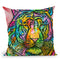 Tiger Throw Pillow By Dean Russo