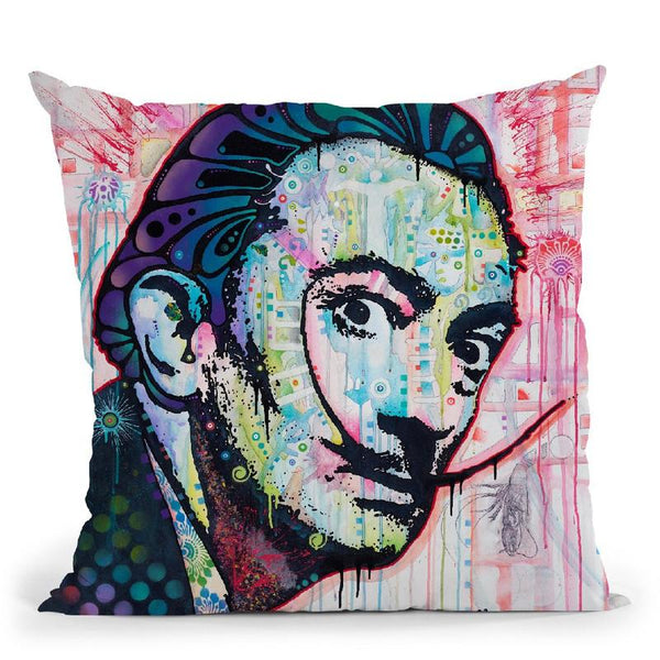 Dali Throw Pillow By Dean Russo