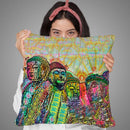 Mt Peacemore Throw Pillow By Dean Russo