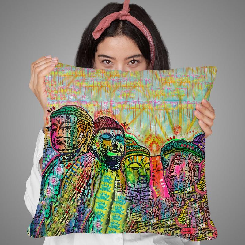 Mt Peacemore Throw Pillow By Dean Russo