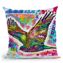 Hawk Throw Pillow By Dean Russo