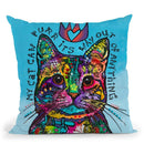 My Cat Throw Pillow By Dean Russo