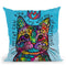 My Cat Throw Pillow By Dean Russo