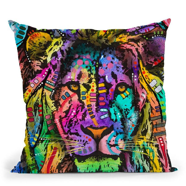 King Of The Jungle Throw Pillow By Dean Russo